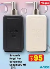 SAVON DE ROYAL PUR SAVON SIVI SABUN 500 ML fiyat ve kampanya bilgisi